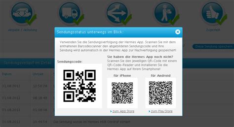 hermes sendungsverfolgung qr code|hermes sendungsverfolgung online.